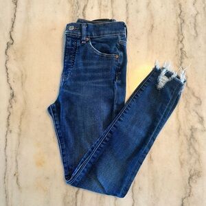 Express High Rise Skinny Ankle Jeans